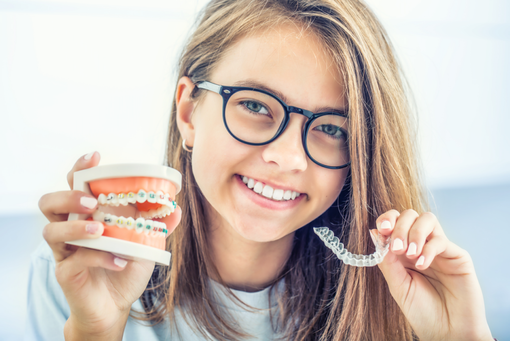 Retainers ceramic braces clear aligners aligner metal braces clear braces vs traditional braces Bruggeman dental dentist in thornton colorado Dr. Scott Bruggeman